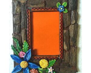 Raw Wood Decorative Photo Frame