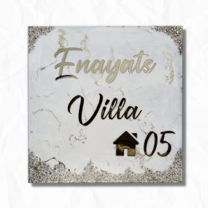 Resin Coated Nameplate