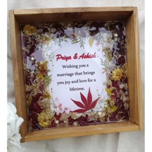 Resin Flower Preservation Frame