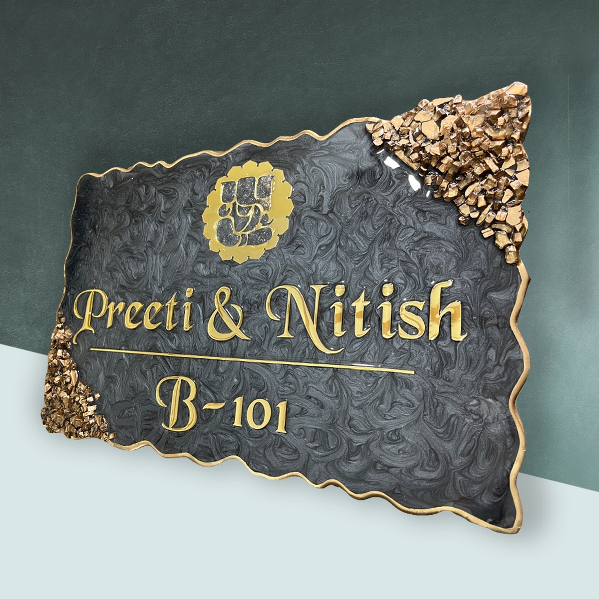Resin nameplate 4