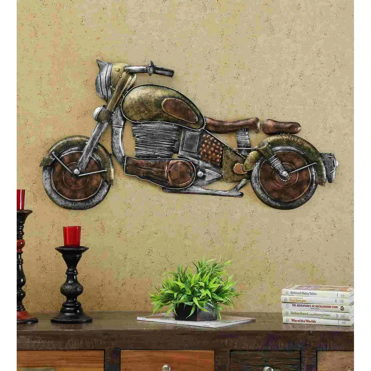 Vintage bike 2025 wall art