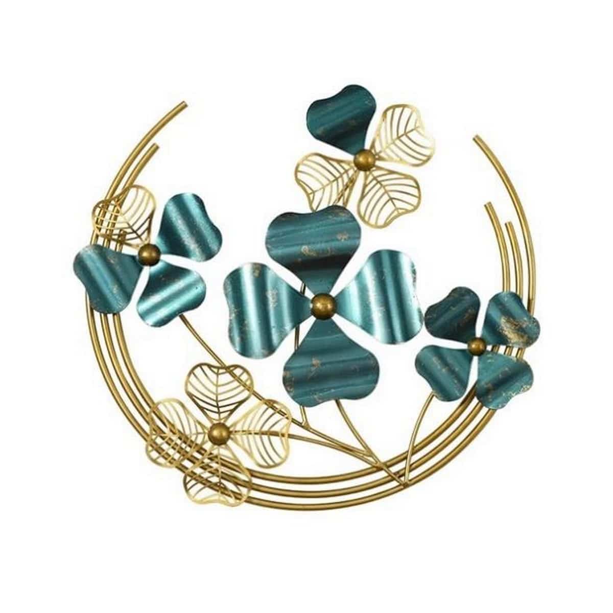 Set of 5 Clover Decor Rings for Wall Decoration  