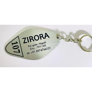SS Engraved Keychains Custom Design
