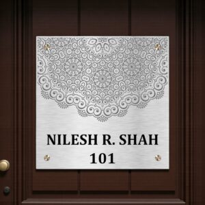 Stainless Steel Etched Nameplate
