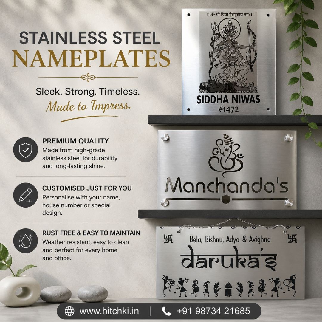 Stainless Steel Nameplate
