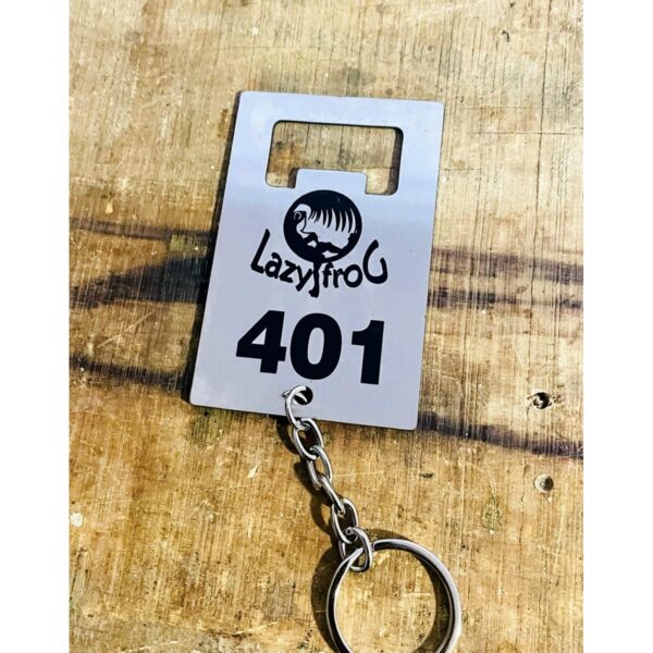 Stainless Steel Resort Engraved Key Chain