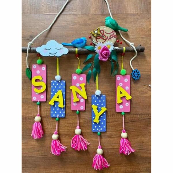 Sweet Birdy Girls Room Nameplates 1 1