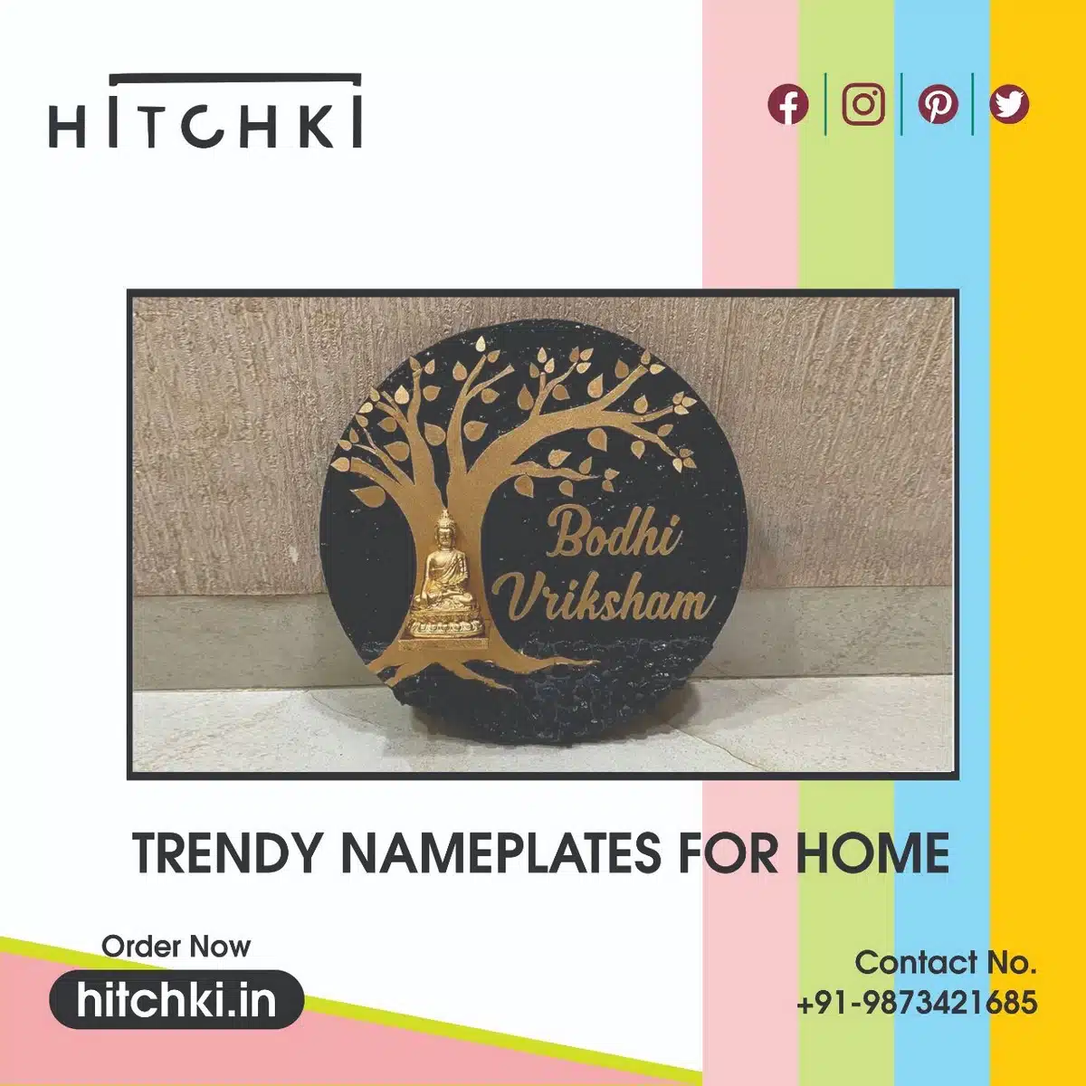 Trendy Nameplates for Home