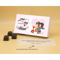 Butter Scotch Chocolates For Love 18Pcs Valentaine Day 07BSNPB