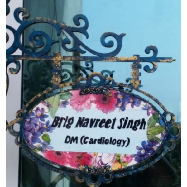 Vintage Style Nameplate 2