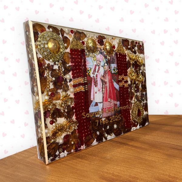 Wedding Garland Resin Art 2