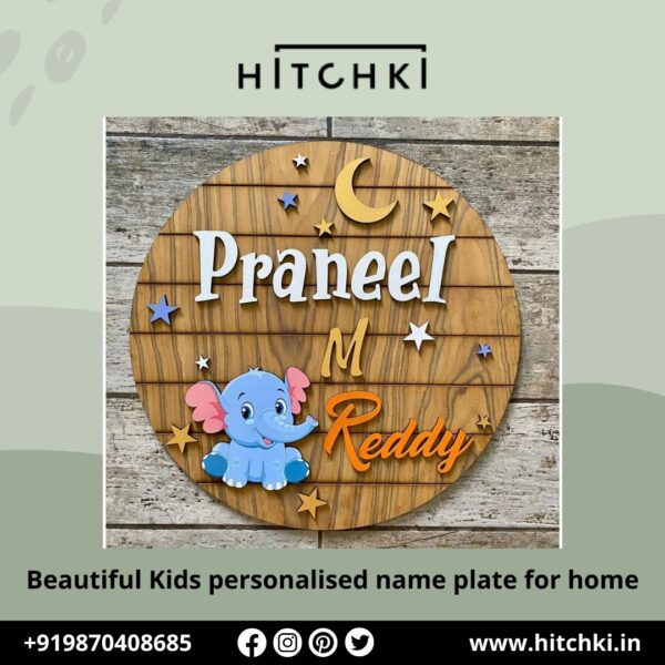 Welcome Home, Little One! Create a Personalized Name Plate for Your Child's Door