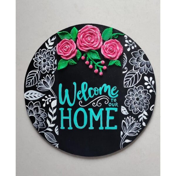 Welcome To Our Home Door Plate