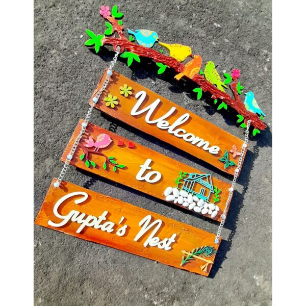 Welcome Your Guest Nameplate