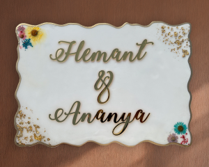 Resin Nameplate Epoxy Nameplate Trendy Nameplate Premium Nameplate House Nameplate