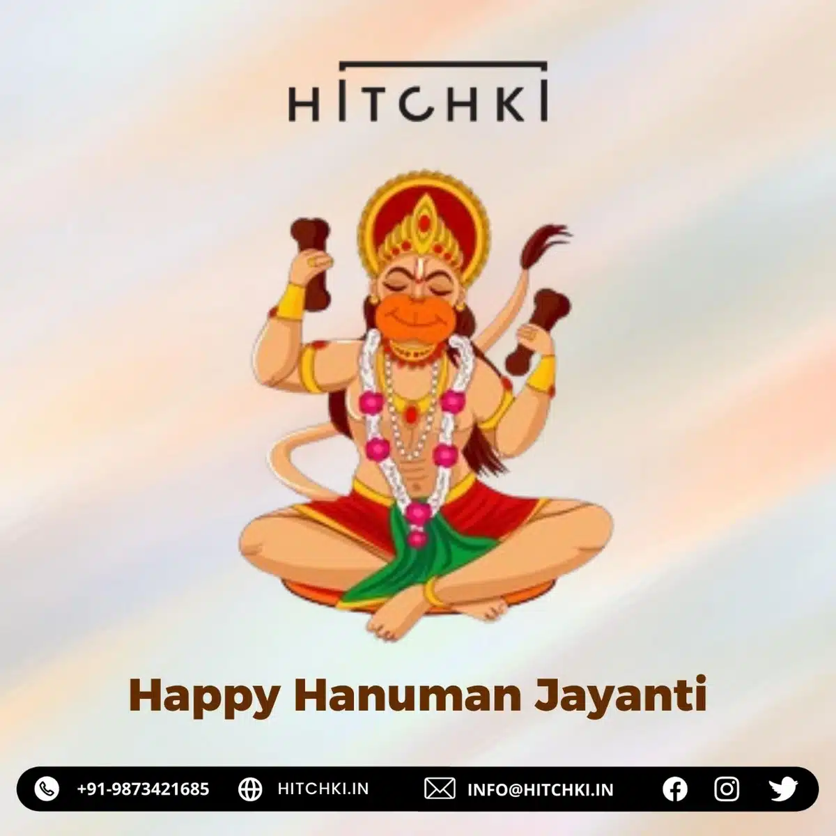 Wishing You All A Happy Hanuman Jayanti 1
