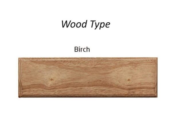 Wooden HomeOffice Table Nameplate 4 1
