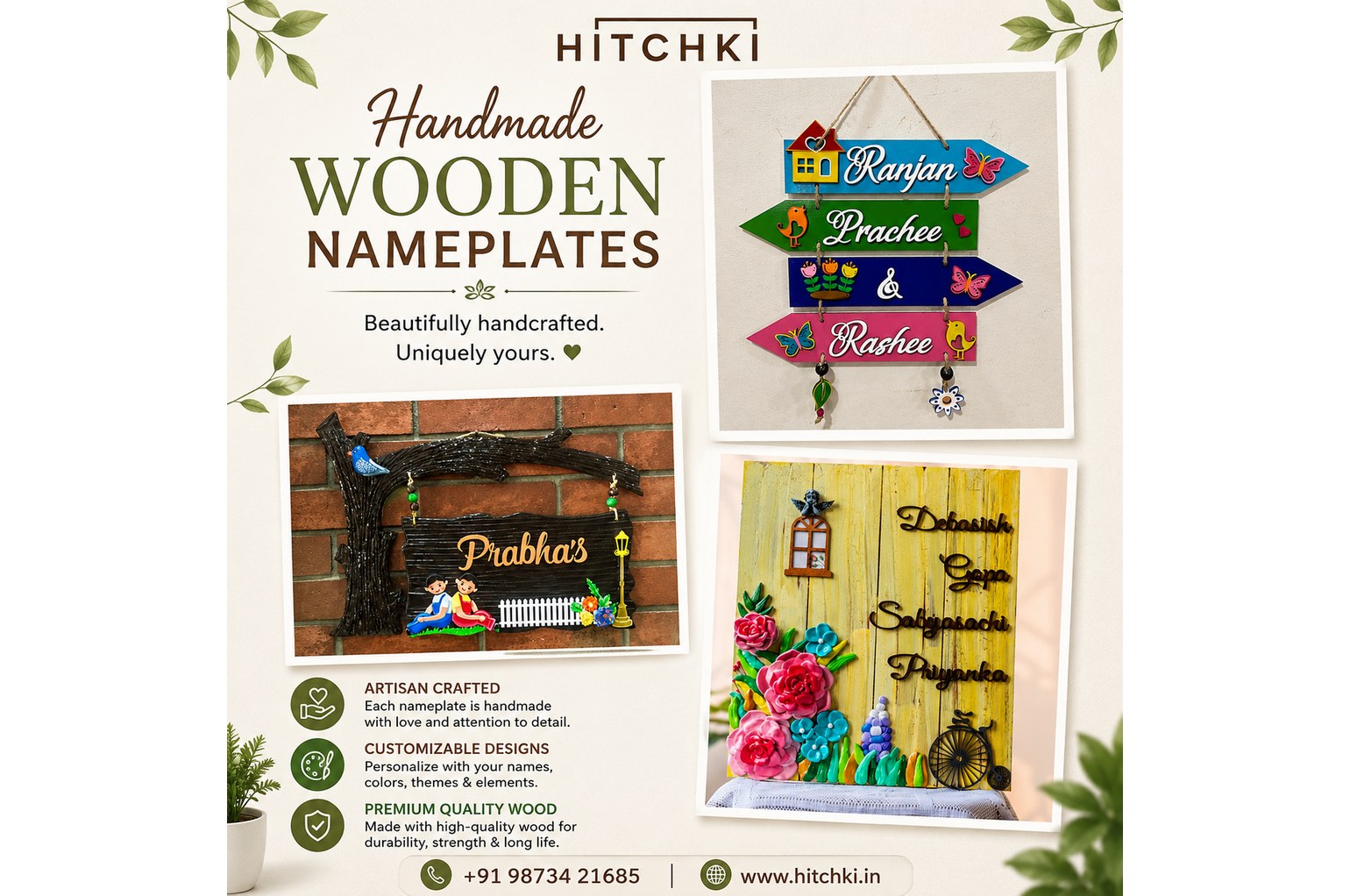 Wooden Nameplates Online