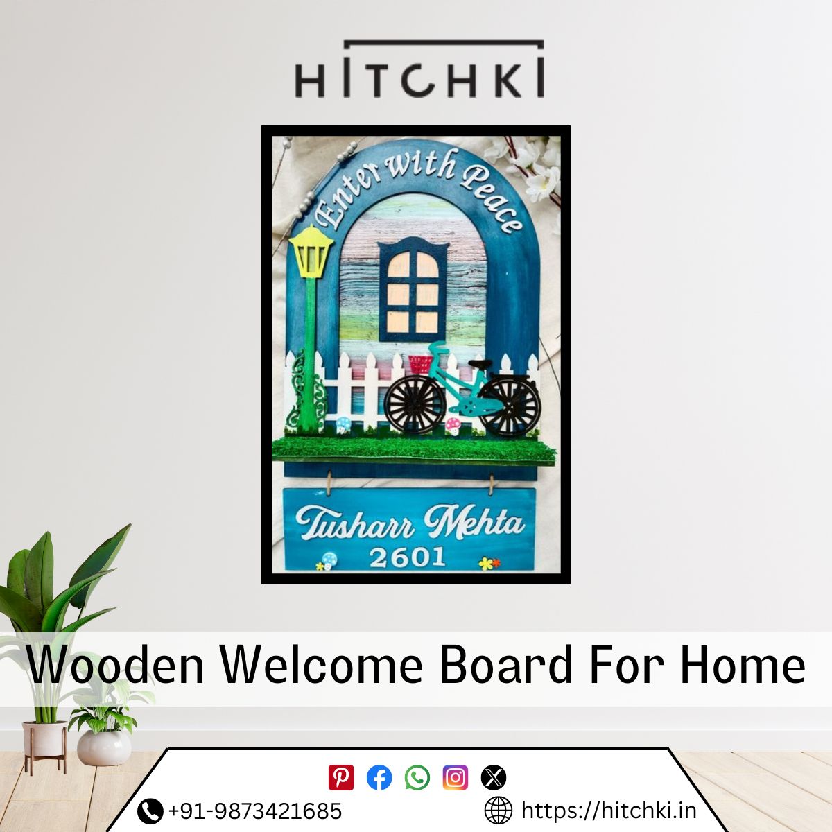 Wooden Nameplates Timeless Elegance for Your Home Hitchki