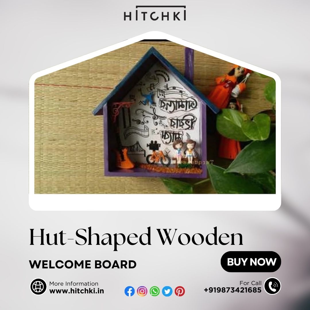 Wooden Welcome Board