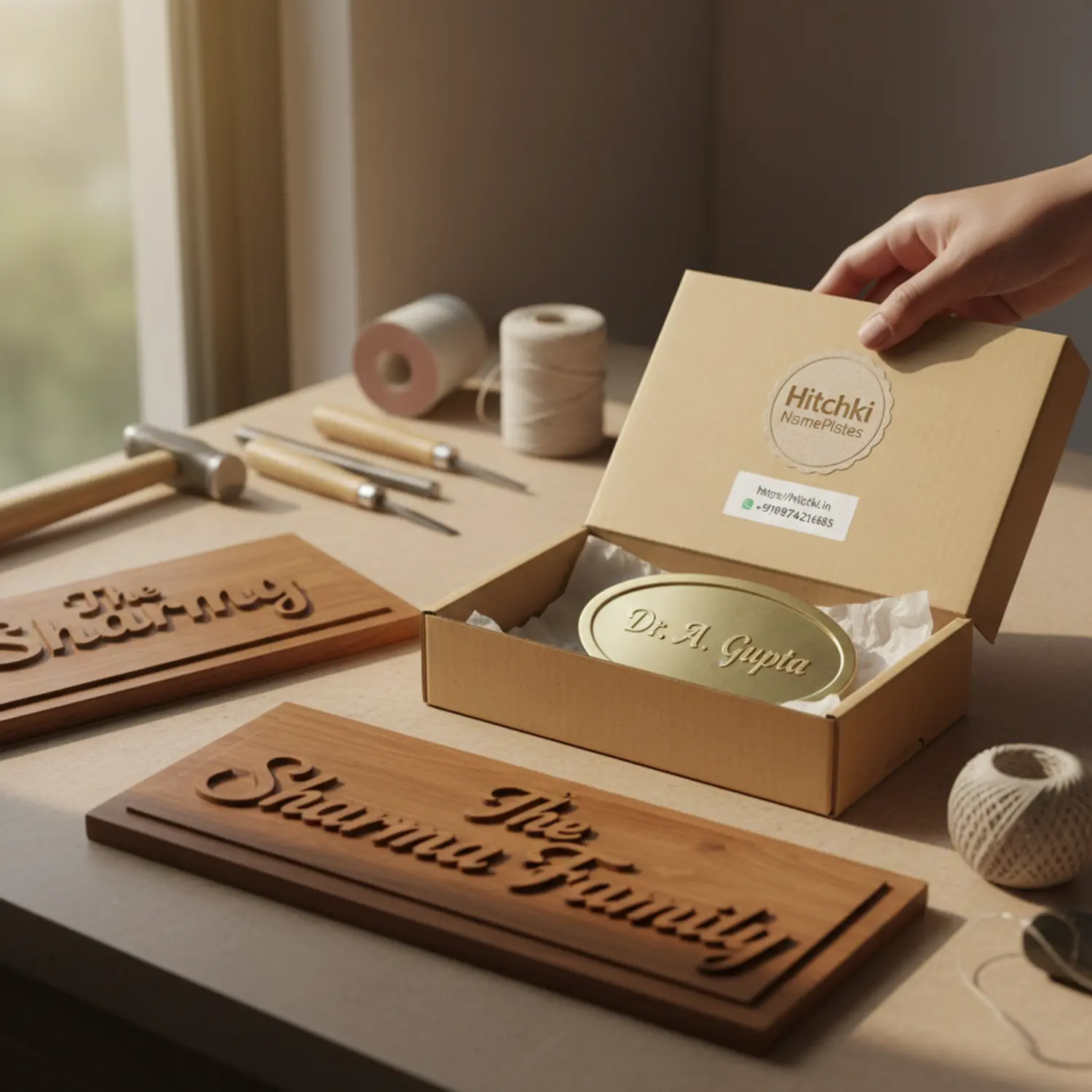 Custom Handmade Nameplates