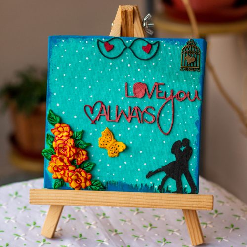 Love themed canvas