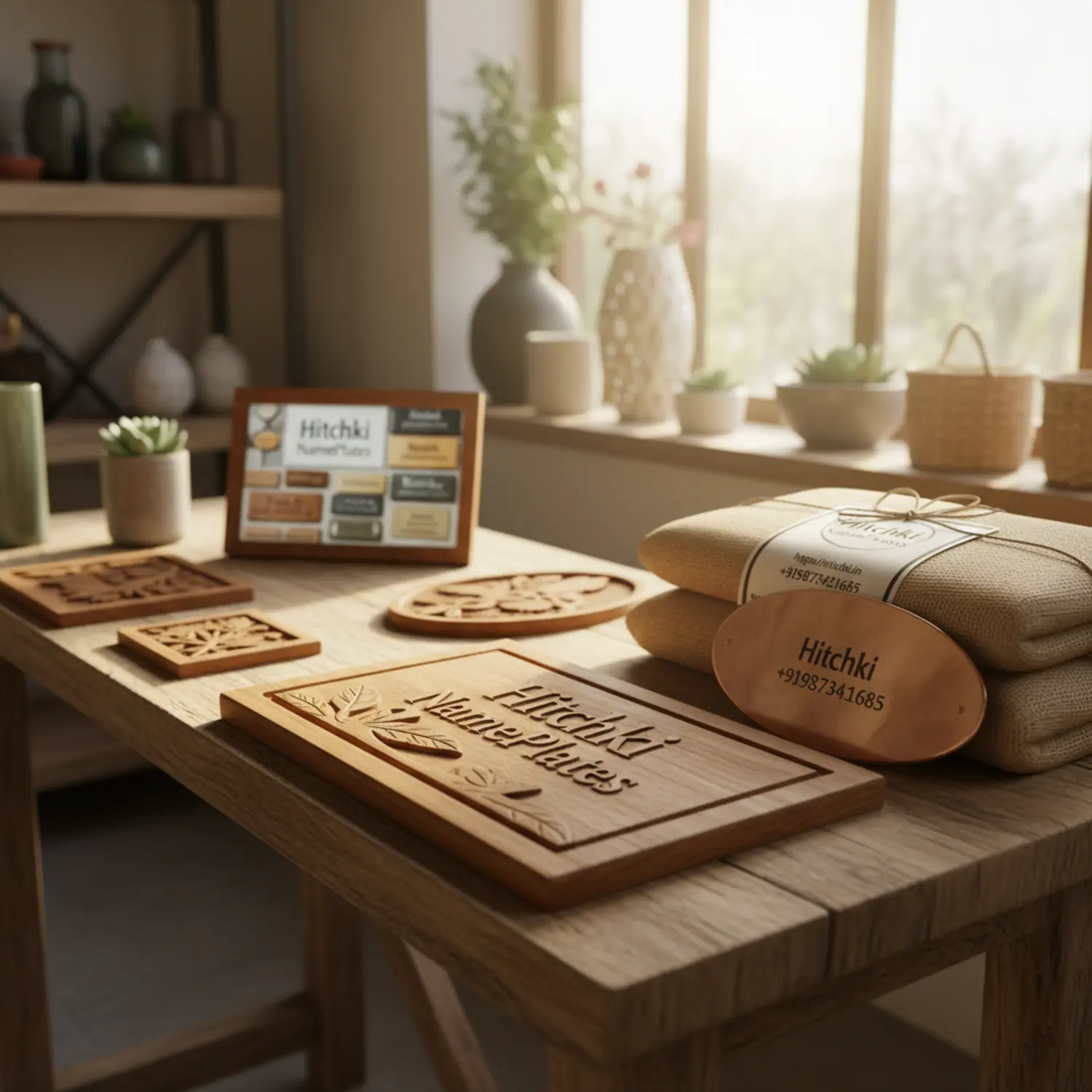 Handcrafted Nameplates