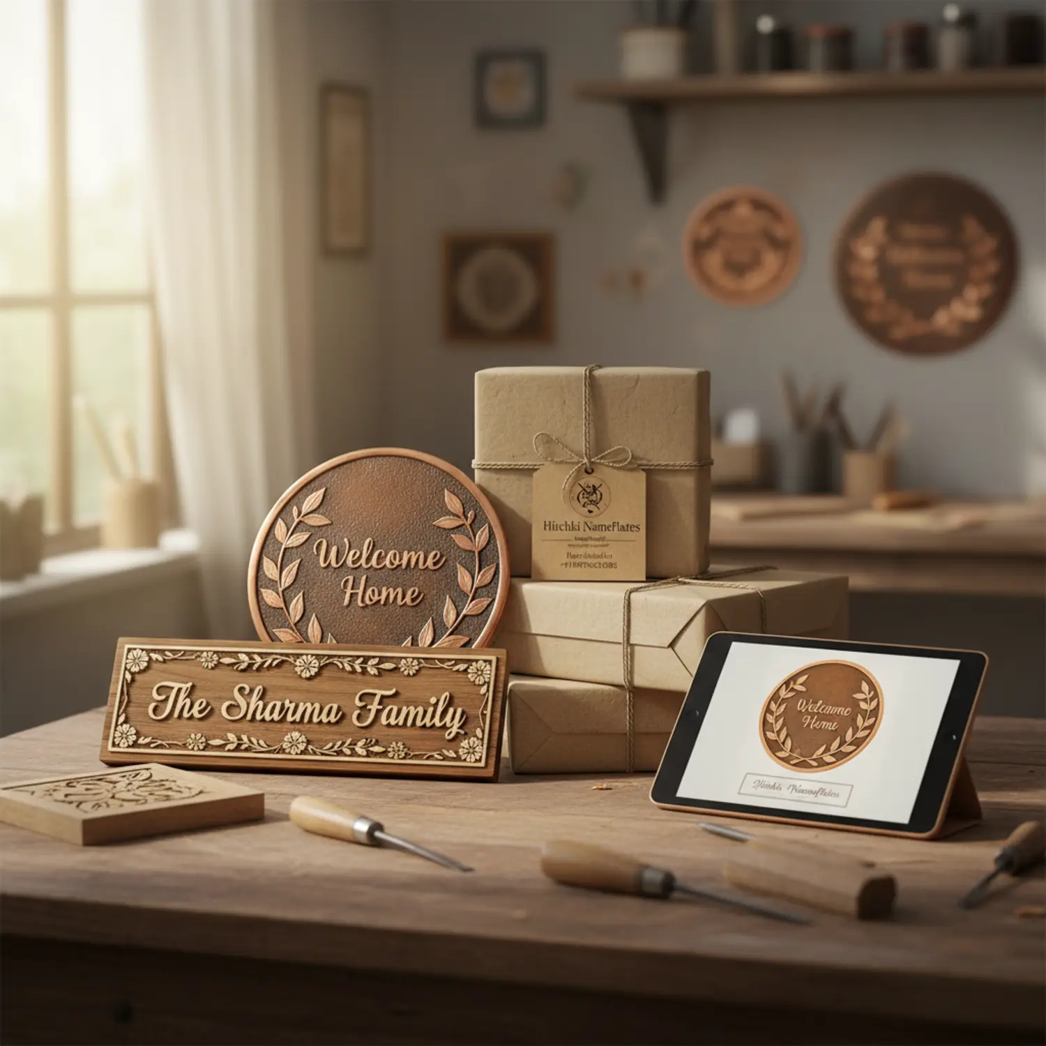 Handmade Nameplates for Gifting