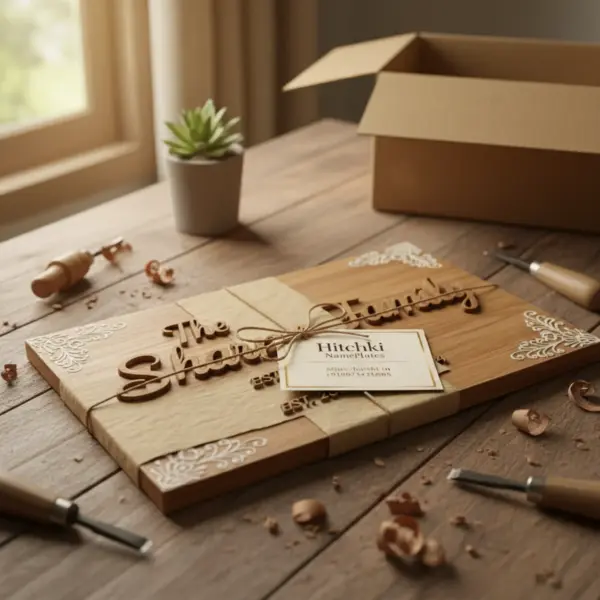 handmade nameplates housewarming