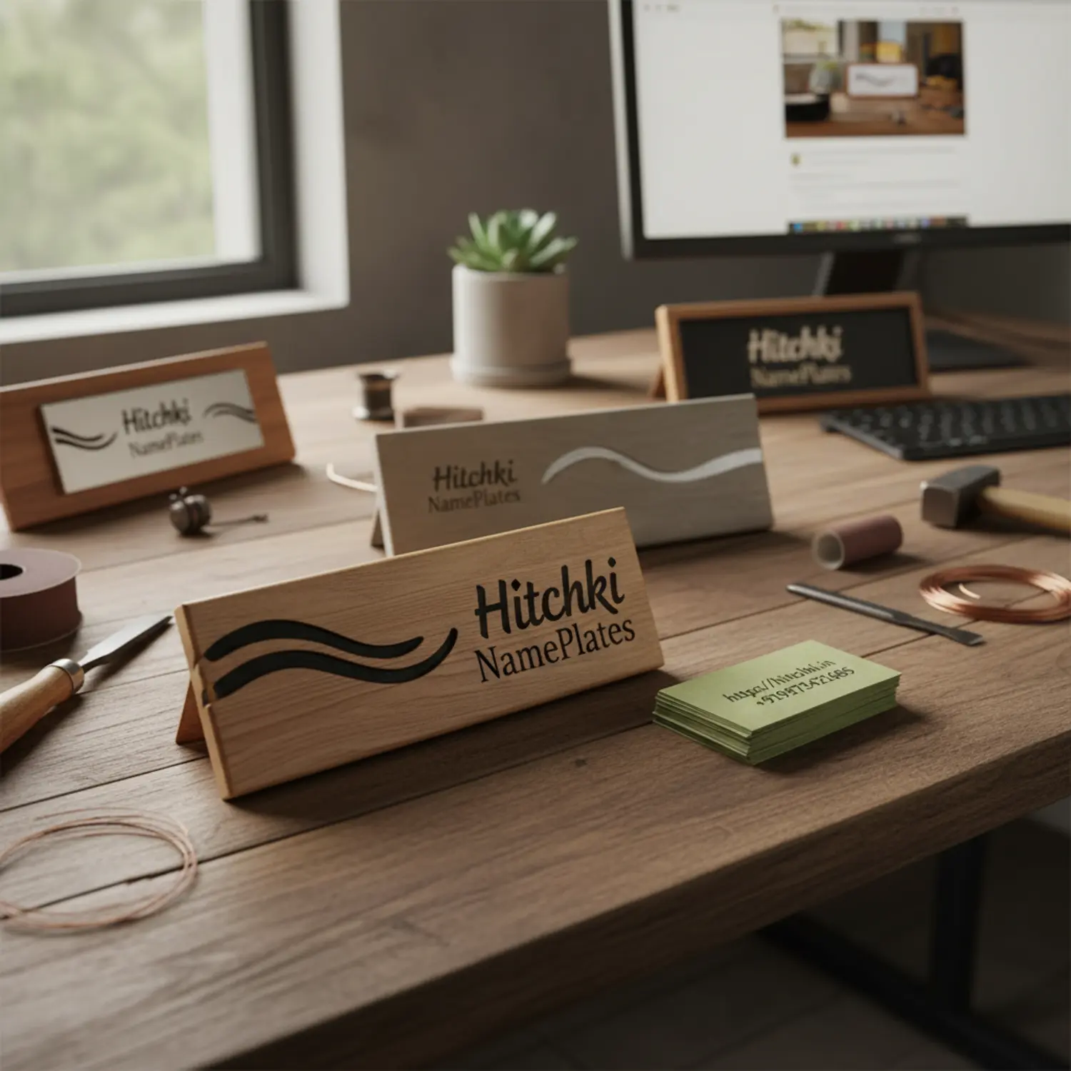 Handmade Nameplates for Office
