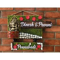 Name Plate on Desk VillaBungalow Wall or School name plate for office house or apartment