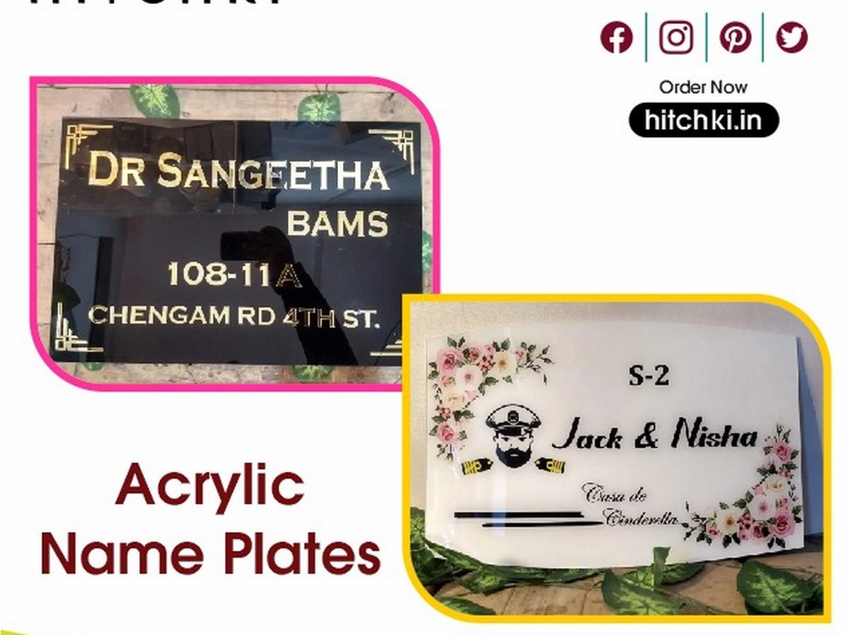 Acrylic Name Plates