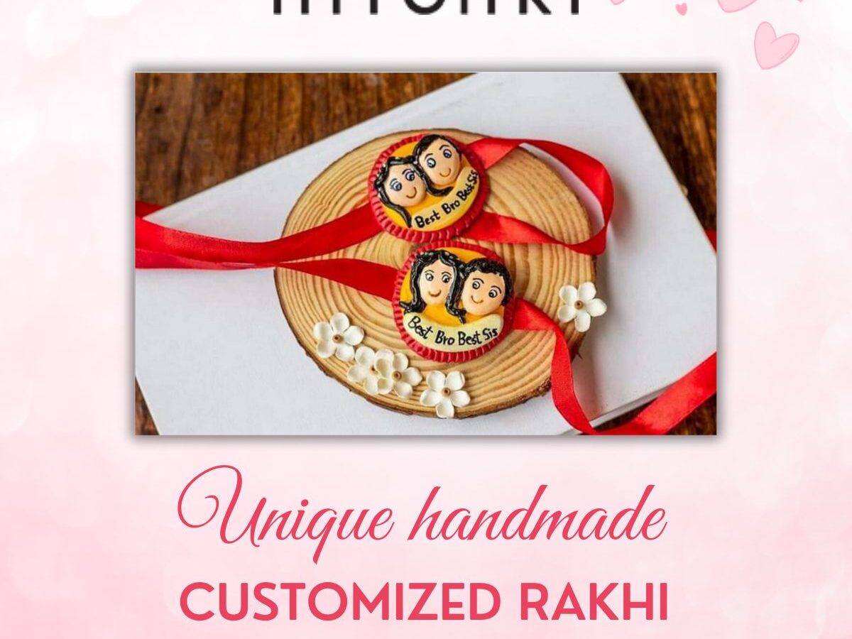 Elegant Bond Personalized Rakhi Hamper - 2 Dairy Milk, Fuse, Kitkat,  Delicate Golden Ganesha Thali with Red